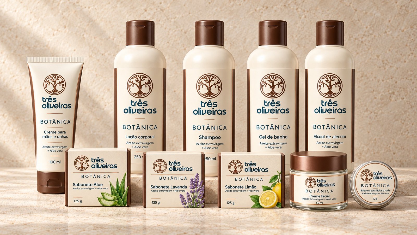 Colección completa Três Oliveiras Botânica